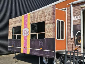 P 280 + trailer  - 2 X SLIDE OUT / CAMPER / WOHNMOBIL